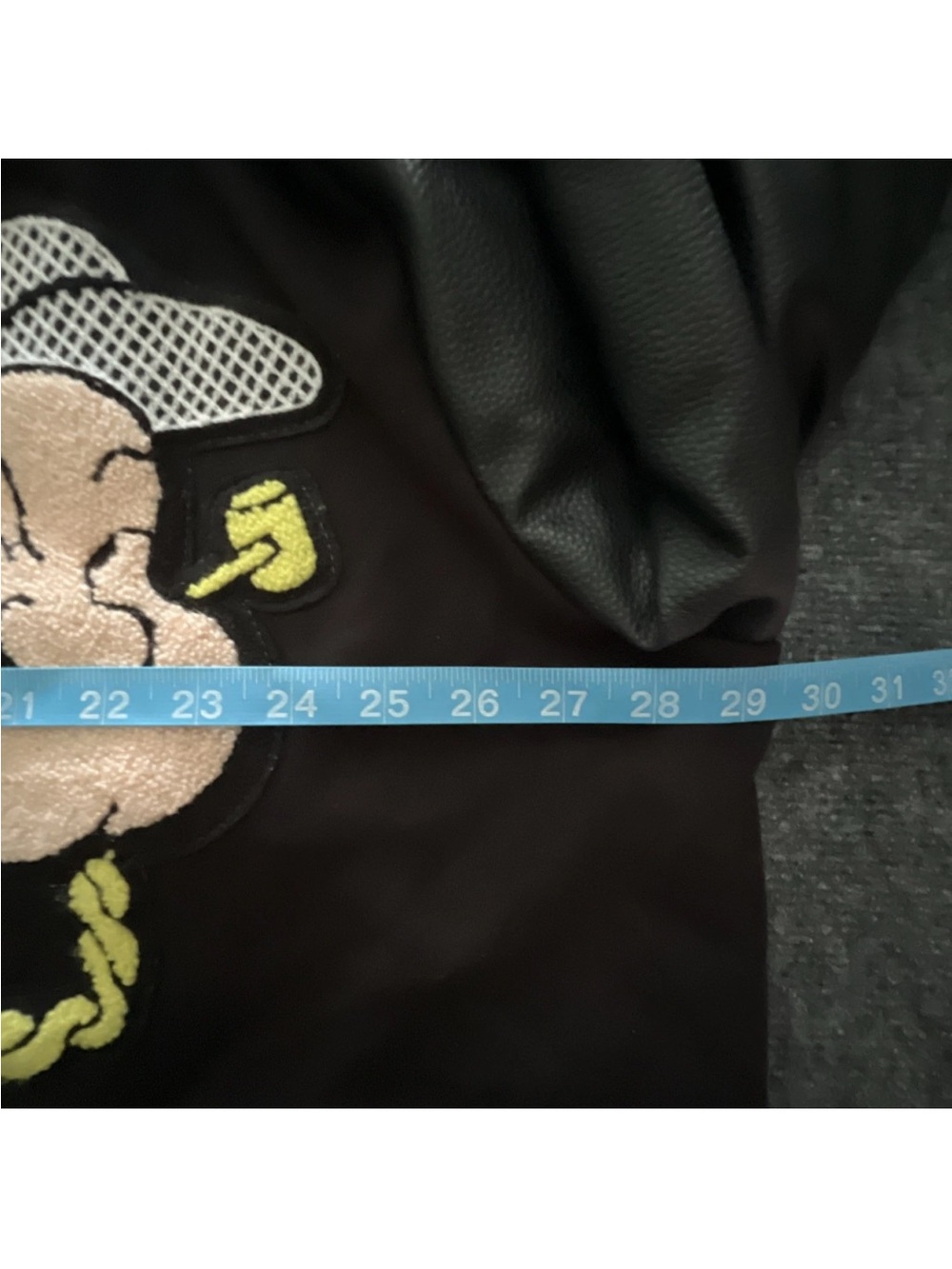 Reason Clothing X Popeye Mens XXL Varsity Bomber Jacket Chasing Cash Patches EUC - Picture 4 of 11